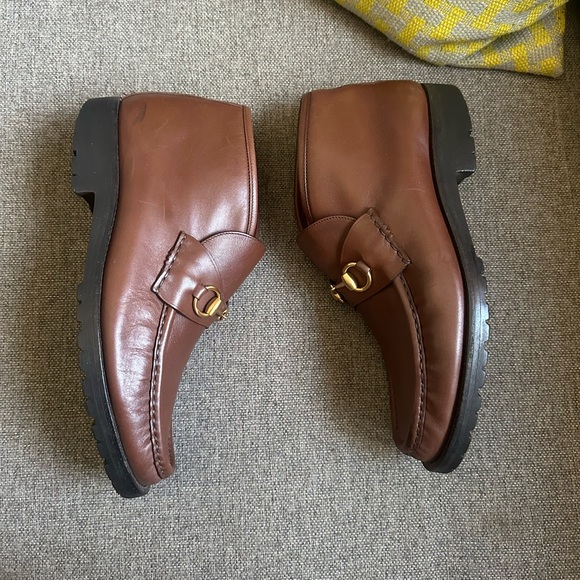 Vintage brown Gucci horsebit chukka boots - Picture 2 of 7